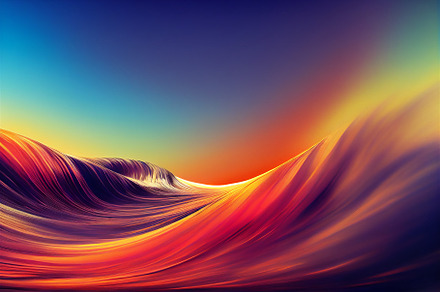 Colorful wave design, a Background Photo by Grafvision photography