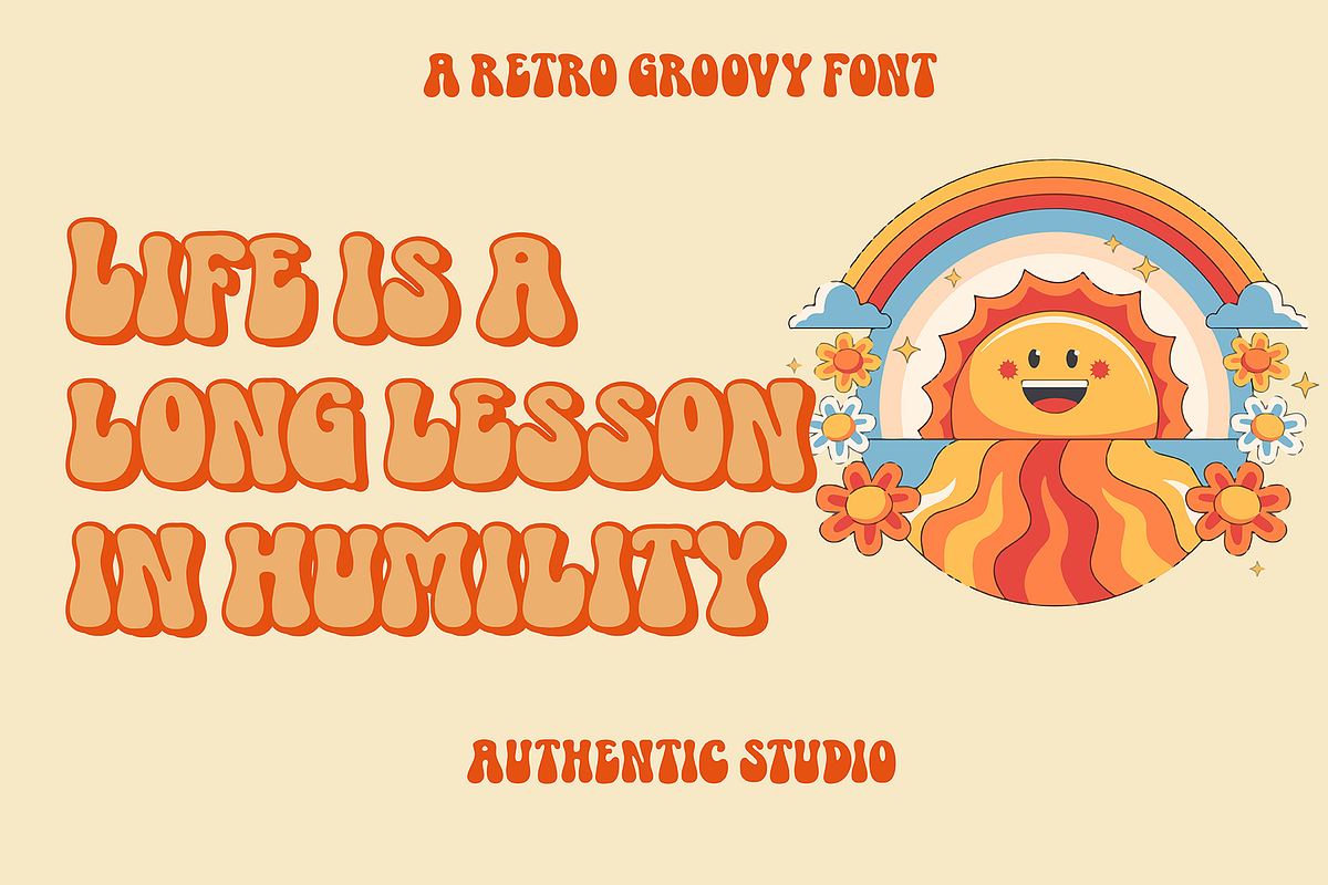 Blue Sugar Display Font, a Handwritten Font by Authentic Studio (Photo 4 of 8)