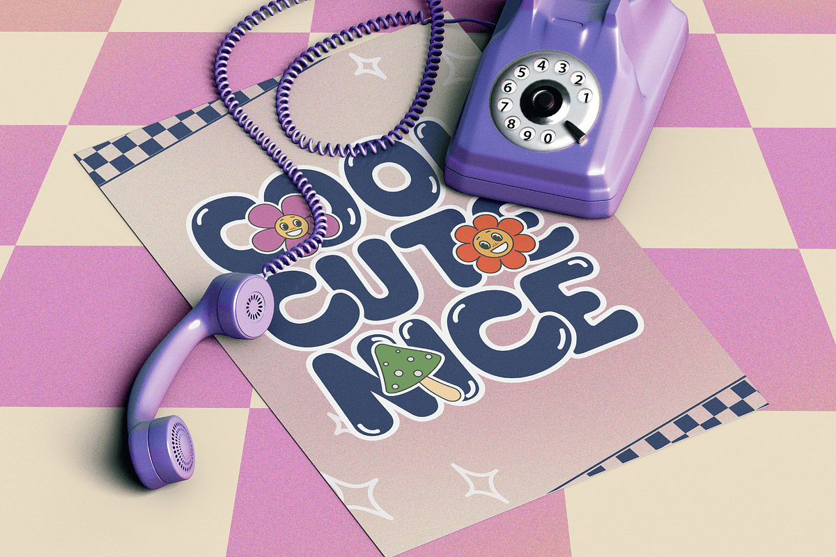 Agtir Bubble - Playful Logo Font, a Sans Serif Font by Nirmana Visual (Photo 10 of 15)