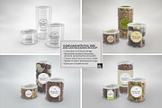 Clear Cans with Pull Tabs Mockup, a Packaging Mockup by INCDesign (Thumbnail 4 of 15)
