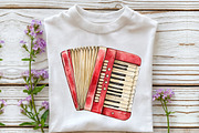 Musique Instrument Clipart, an Illustration by Rose Art (Thumbnail 7 of 7)