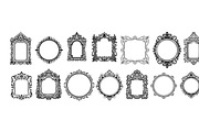 Ornamental label frames 25 svg items, a Background Graphic by SketchArtStudio (Thumbnail 3 of 3)
