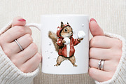 Funny Christmas Animals, an Illustration by Sublimation Artist (Thumbnail 5 of 6)