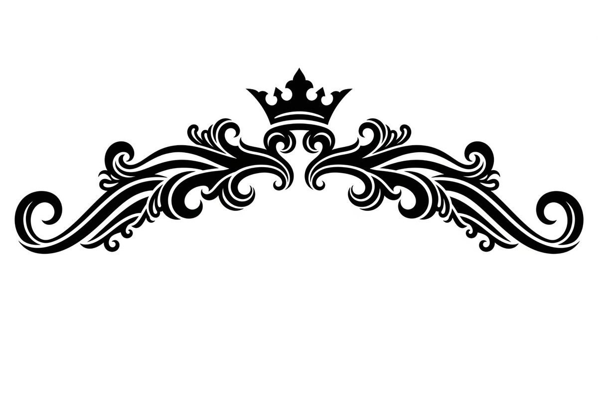 Vintage Crown Ornament Bundle, an Illustration by Designer_Momina (Photo 15 of 31)