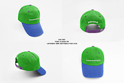 Realistic Polo Caps Mockup 2, a Hat Mockup by Uncentrifuged Pressure (Thumbnail 3 of 19)
