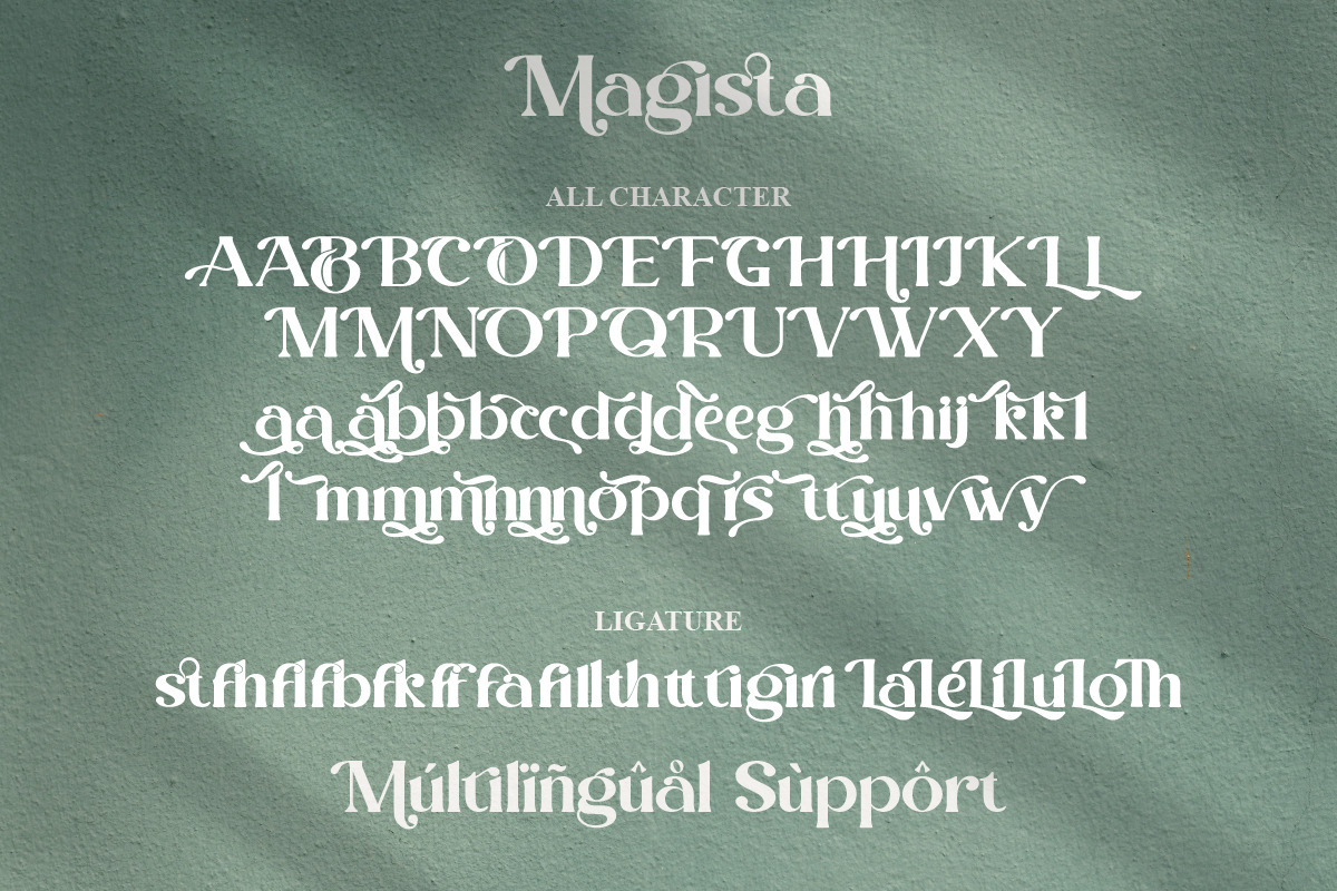Magista Modern Stylish Elegant Font, a Serif Font by Ronny Studio (Photo 16 of 17)