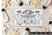 Christmas Santa Tray SVG Bundle, an Object Graphic by BeeCraftR (Thumbnail 8 of 11)