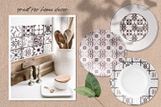 Vintage Tile Collection, a Pattern Graphic by Kate Galunga Artstore (Thumbnail 5 of 8)