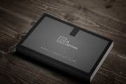 Dark Corporate Business Card, a Business Card Template by bouncy (Thumbnail 4 of 4)