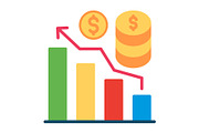 Financial Profit Flat Icon, an Icon by Pexelpy (Thumbnail 2 of 2)
