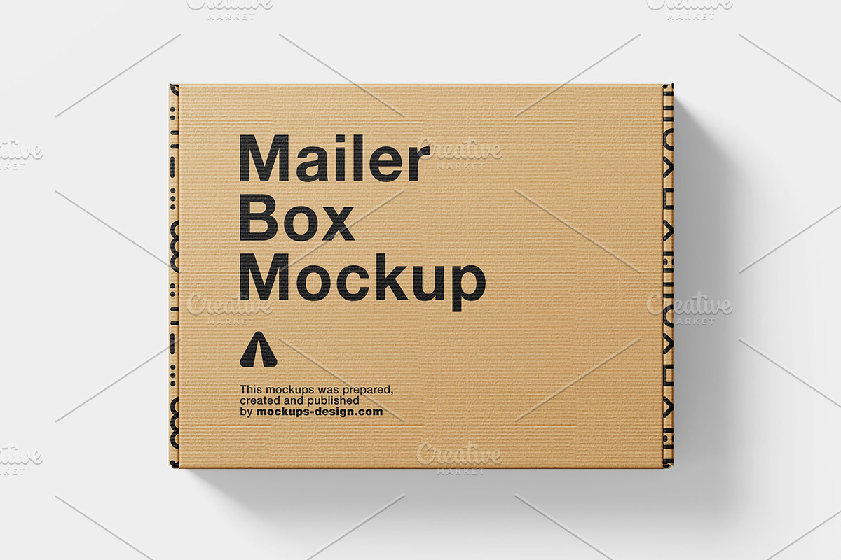 Mailer box mockup, a Packaging Mockup by PremiumMockup (Photo 3 of 4)