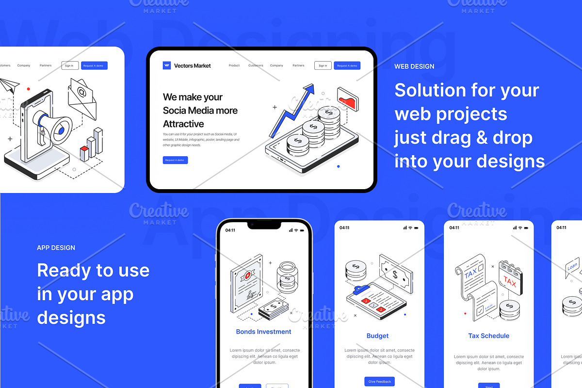 Animated Growth Icons, an Icon by Vectors Market (Photo 5 of 7)