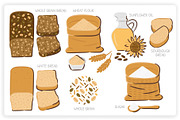 69 Bread Elements, an Object Graphic by monkik (Thumbnail 10 of 14)