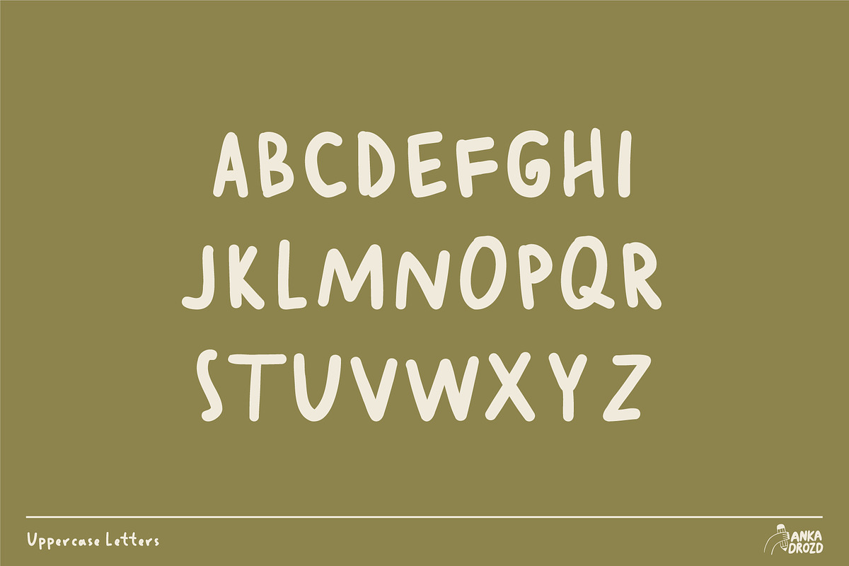 Farmers Market, a Handwritten Font by AnkaDrozd (Photo 6 of 10)