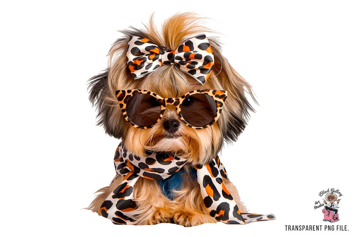 Cute Dog Clipart PNG Bundle, an Illustration by Sleepy Aster (Photo 6 of 10)