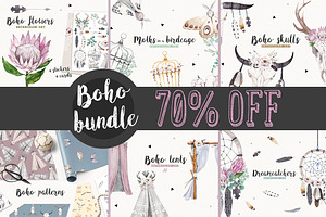BOHO BUNDLE 70% OFF