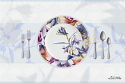 Purple Meadow collection for home, a Seasonal Illustration by Elena Mentes (Thumbnail 8 of 12)