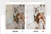 10 Minimal lightroom Presets and Lut, a Preset Add-On by presetsroom (Thumbnail 8 of 14)