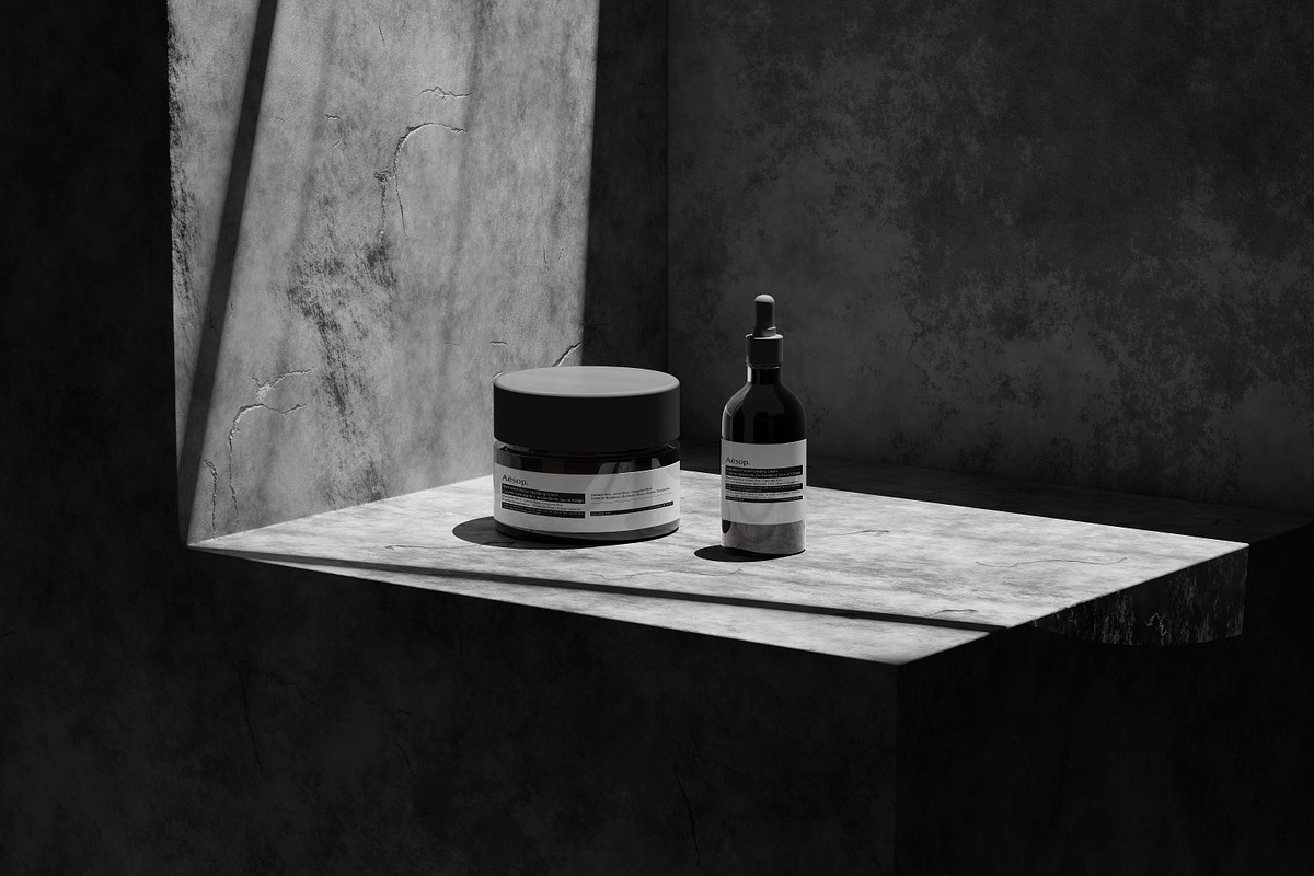 10 PSD Dark Cosmetic Bottle Mockup, a Packaging Mockup by East Gallery (Photo 4 of 11)