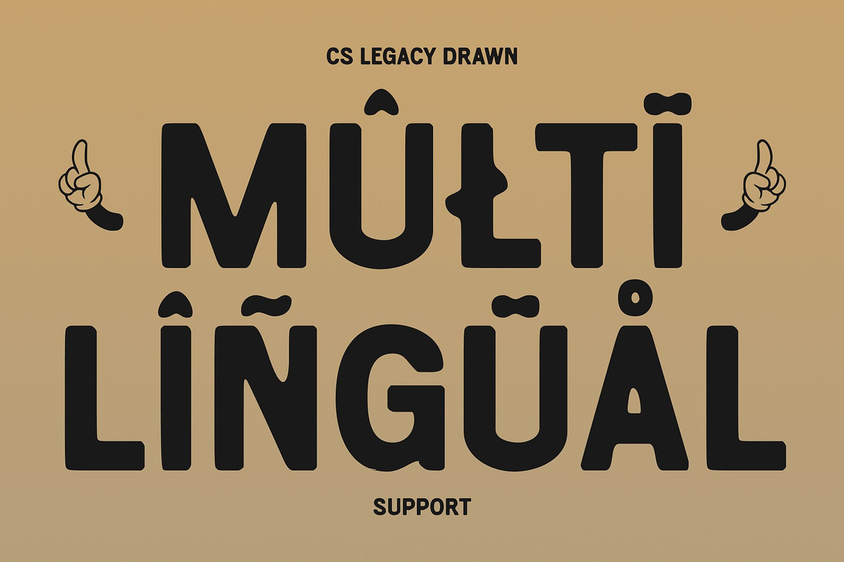 CS Legacy Drawn, a Sans Serif Font by Craft Supply Co. (Photo 4 of 8)