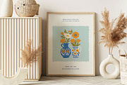 Bloom Garden | Wall Art Creator, an Object Graphic by Leleka.Store (Thumbnail 4 of 17)