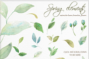 Fresh spring watercolors, a Decorative Illustration by SaharaArt (Thumbnail 4 of 9)