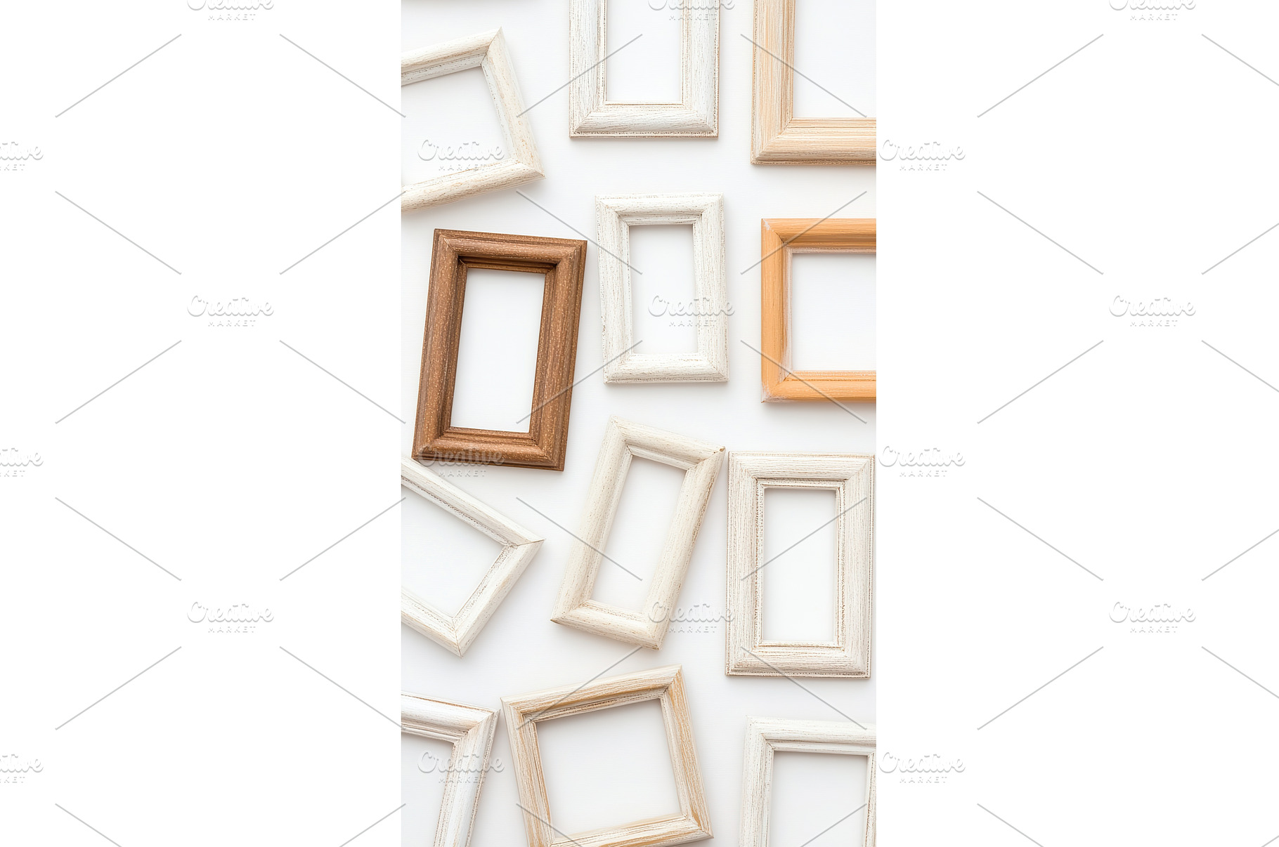 Assortment of Rectangular Picture, a Background Photo by Lermont51