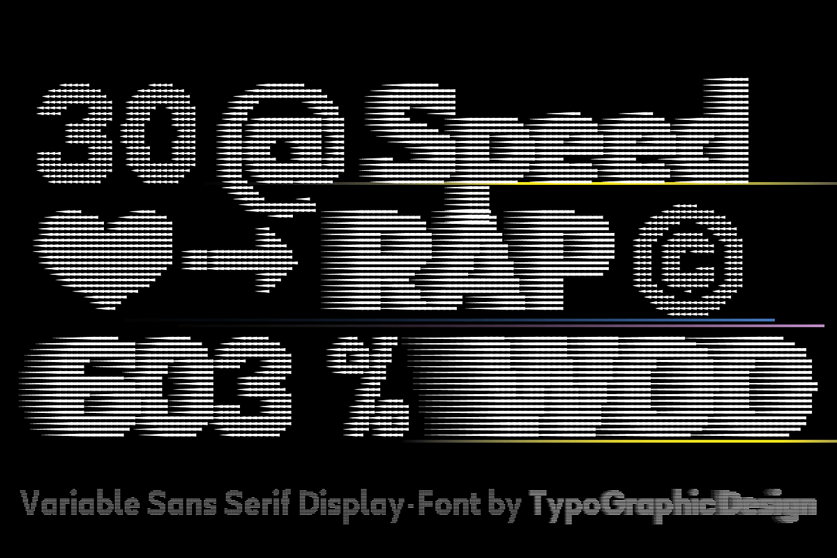 TYPEFACE Trans Rapid VARIABLE FONT, a Sans Serif Font by Typo Graphic Design (Photo 4 of 5)
