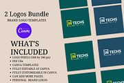 Brand Logo Design Template, a Branding & Logo Template by Mishek Munene (Thumbnail 1 of 9)