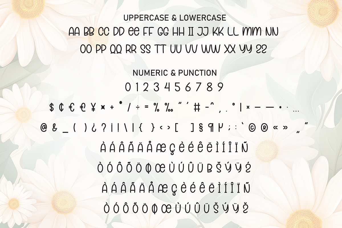 Retro Daisy | Script Font, a Script Font by Scratchones (Photo 7 of 8)