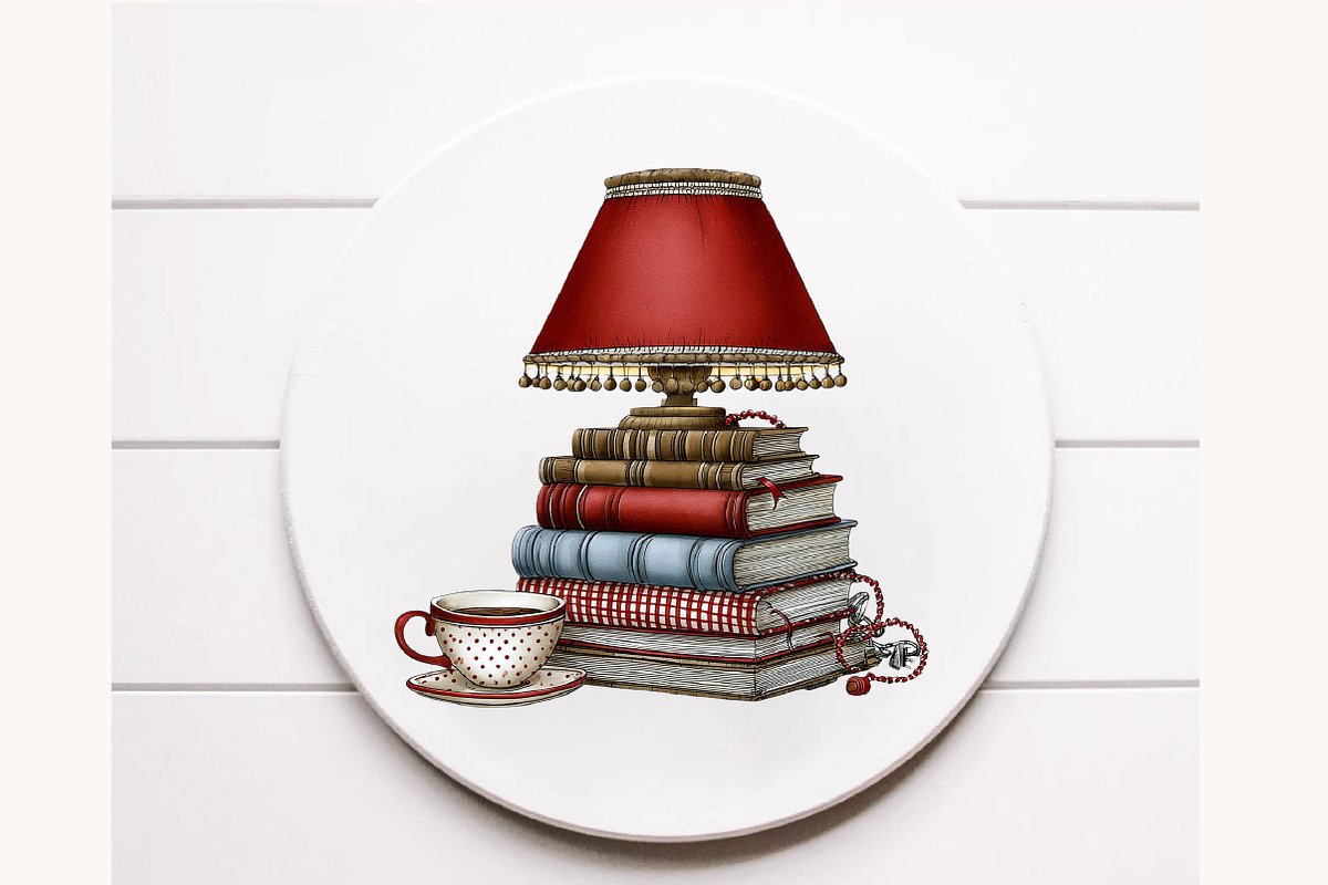 Coffee & Reading Moments Clipart, a Seasonal Illustration by Designworld (Photo 9 of 9)