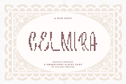 Celmira | A Embroidery Script Font, a Handwritten Font by Berdansabersama (Thumbnail 1 of 8)