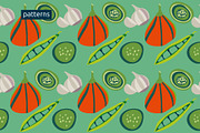 Vegetables, vector, a Food Illustration by Olha Kalyta (Thumbnail 6 of 10)
