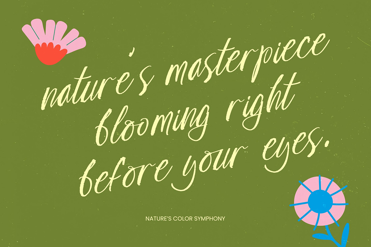 Loopy Milking Brush Handwritten Font, a Script Font by Letterena Studios Script (Photo 3 of 10)