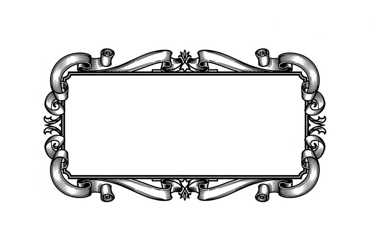 Vintage Label Frame Vector Bundle, an Illustration by Gaye Art (Photo 24 of 31)