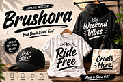 Brushora, a Script Font by Wow Magic (Thumbnail 2 of 5)
