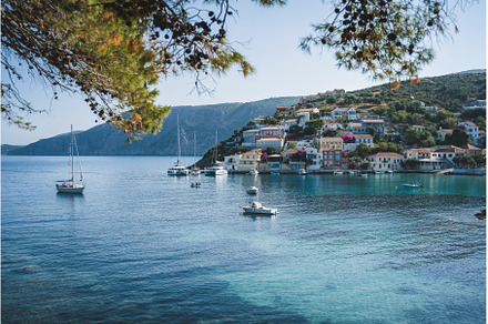 Assos small town on Ionian sea, a Nature Photo by Igor Tichonow