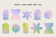 Instagram Aesthetic Gradients Kit, a Texture Graphic by Leigh the Studio (Thumbnail 5 of 13)