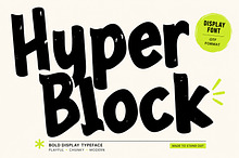 Hyper Block – Bold Display Font