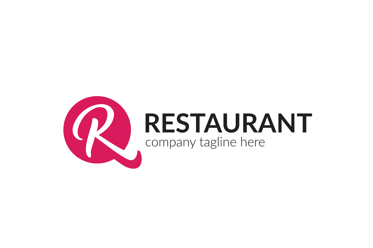 Restaurant Letter R Logo, a Branding & Logo Template by XpertgraphicD
