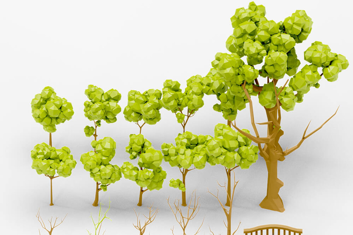 City Trees, an Environmental 3D Model by Studio Ochi (Photo 3 of 8)