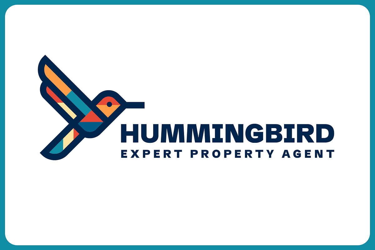 Modern Outline Hummingbird Logo, a Branding & Logo Template by Suhandi (Photo 3 of 4)