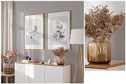 Frame & Wall Mockup Bundle Sunshine, a Print Template by Yuri-U (Thumbnail 7 of 15)