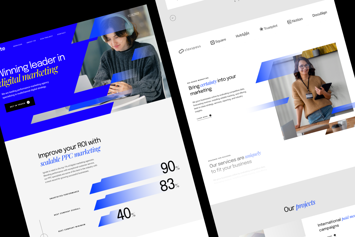10 Figma Landing Page Templates, a Landing Page Template by zroch design (Photo 26 of 32)