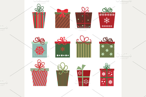 Christmas Gifts (vector preview 3