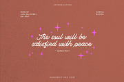 Aliday - Holiday Handwriting Type, a Handwritten Font by delipensil (Thumbnail 2 of 8)