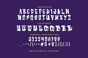 Magiblox Spooky Playful Horror Font, a Sans Serif Font by Maulana Creative (Thumbnail 4 of 7)