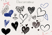 Valentine Hearts Collection, an Object Illustration by Alisa Mikibith Art (Thumbnail 6 of 9)