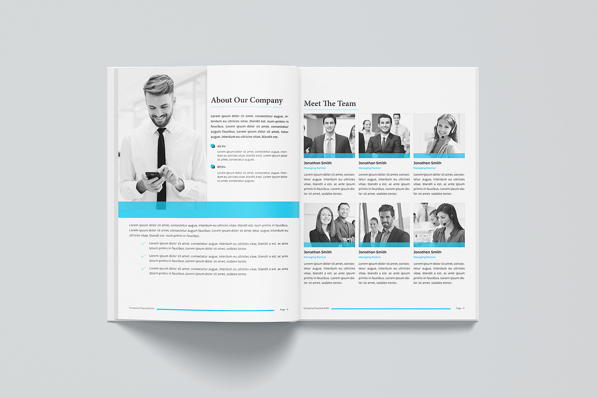 Proposal 16 page's, a Brochure Template by obayes (Photo 6 of 11)