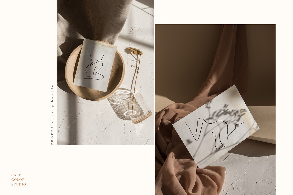 The Bohemian Mockup Bundle 288 items, a Household Mockup by Salt Color Studio (Photo 6 of 27)